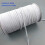 Breed wit elastisch lint 3 mm 146 m - Platte elastische band op rol voor textiel - Elastisch koord 1