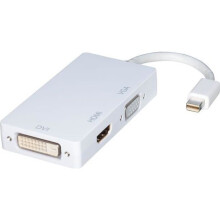 Mini-DisplayPort naar HDMI-, DVI- en VGA-adapter