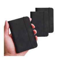 A7 Notitieboek - Niet gespecificeerd - Set van 2 - Hardcover - 200 pagina's - Zwart