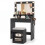 Costway 80 cm Makeup Vanity Desk Set with LED Bulbs Mirror And Stool 2