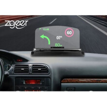 Navigatieaccessoire - ZGEER - Head-Up Display - Telefoonhouder - Zwart - Max. 5,8 inch