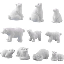 20 stuks micro-landschapsdecoratie, glinsterende decoratie, miniatuurdecoratie, roze decoratie, mini-huisaccessoires, kerststalset