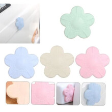 Deurstopper - Zelfklevende bloemvormige deurstopper - TPR - 4 cm - 8 stuks