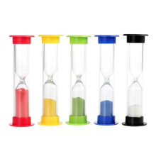Zandloper - 5 stuks - 30 sec - 1 min - 3 min - 5 min - 10 min - Kleur willekeurig