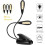 Oplaadbare USB 14 LED lees- en ooglamp met flexibele clip B-CWU 1
