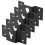 DIY Audio Sound Box Speaker Wall Mount Iron Hook Hanger Plate 5PCS 2