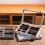 Two Row Eight Grid Glasses Storage Box, Sunglasses Display Box, Suitable for Glasses Storage, Simple and Elegant 1