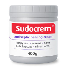 Sudocrem Antiseptic Healing Cream, Zinc Oxide Cream for Nappy Rash, Eczema, Acn