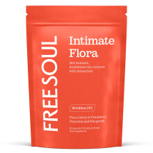 Intimate Flora for Women | 20 Billion CFU Fortified with 15,000mg Cranberry, Fenugreek & Chlorella | Bio Cultures for Women's Intimate Flora | 60 Cap
