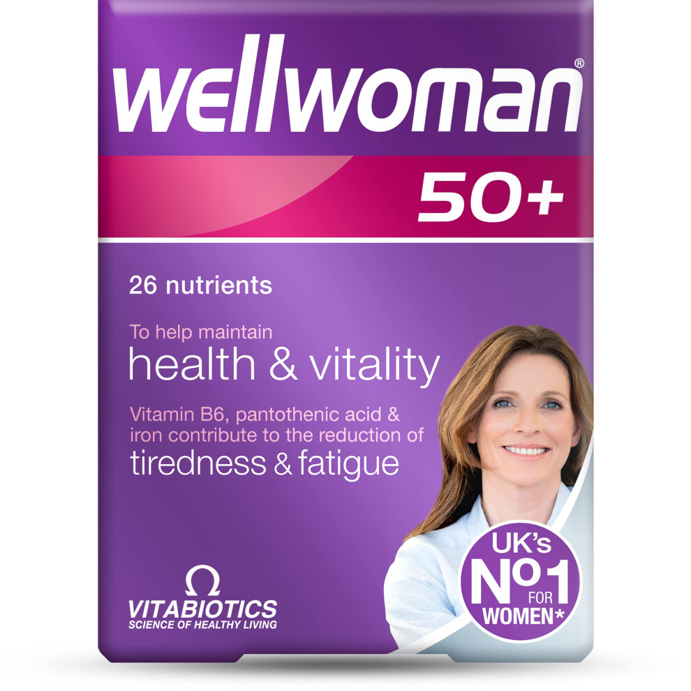 Photos - Shower Gel Wellwoman 50+, 30 Tablets, Pack of 1