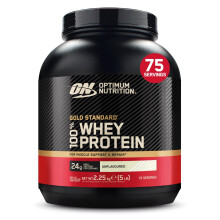 Optimum Nutrition 100% Gold Standard Whey Protein Powder, 24g Protein, Unflavoured, BCAA, Low-Sugar, Fast‑Digesting Isolate for Muscle Gain & Recove