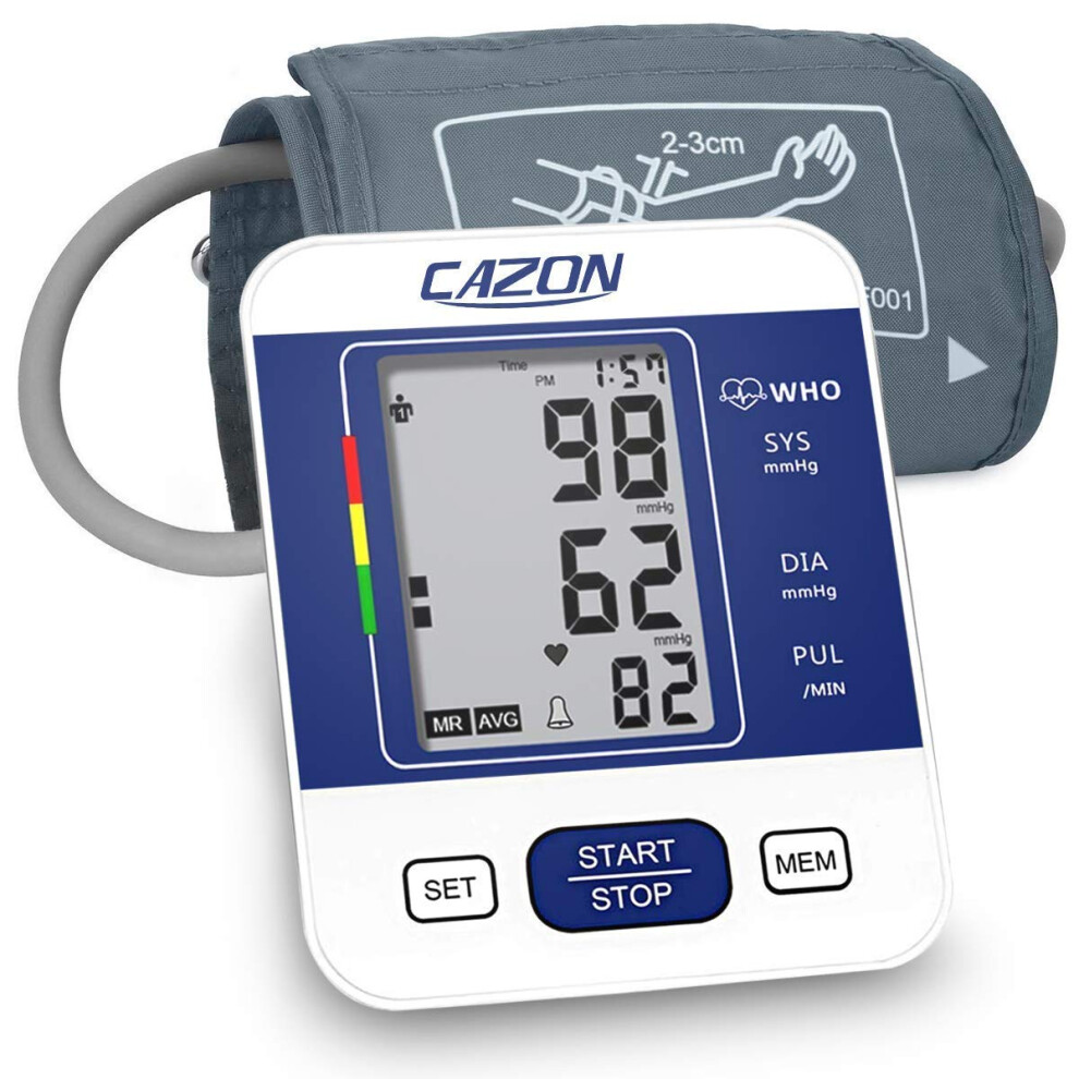 Cazon Blood Pressure Monitors Large Cuff Blood Pressure Machine Bp