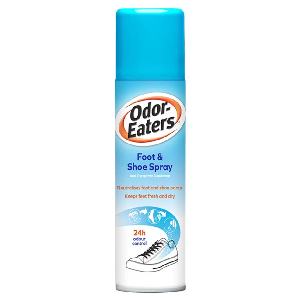 Odor-Eaters Foot And Shoe Anti-Perspirant Spray, 150Ml