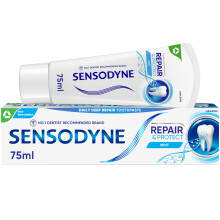 Sensodyne Repair and Protect Original Toothpaste for Sensitive Teeth Relief and Daily Protection, Mint, 75 ml