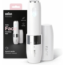 Braun Face Mini Hair Remover FS1000, Electric Facial Hair Removal for Women, Lad