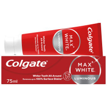 Colgate Max White Luminous Toothpaste 75ml - Teeth whitening Toothpaste - Clinic