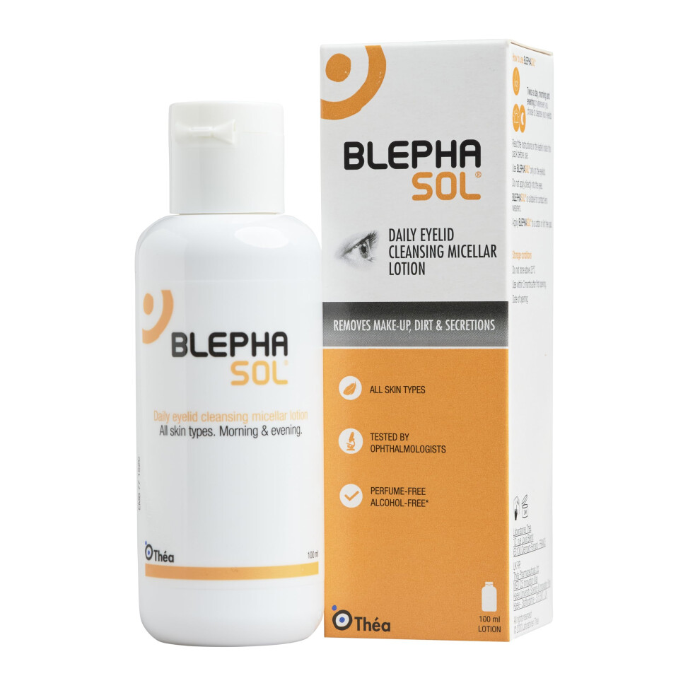 Thea Pharma Blephasol Micellar Eyelid Cleansing Lotion | Effective And Gentle Cleansing For
