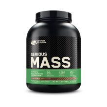 Optimum Nutrition Serious Mass Protein Powder High Calorie Mass Gainer with Vitamins, Creatine and Glutamine, Chocolate, 8 Servings, 2.73 kg, Packagi