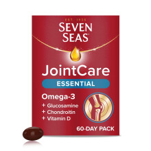 Seven Seas JointCare Essential, with Omega-3, Glucosamine, Chondroitin, Vitamins C and D, Manganese and Zinc, Food Supplements, 60-Day Pack