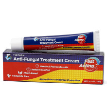 Terthon Herbal Antifungal Cream: Treatment for Ringworm, Jock Itch, Athlete's Foot & Fungal Skin Infections – Natural, Fast-Acting Formula for Adult