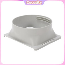 Adapter voor uitlaat van draagbare airconditioner van 5,9-6 inch, vierkante naar ronde slangkoppeling voor 6 inch vierkante slang.