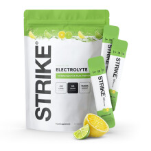 Strike Electrolytes | Zero Sugar Hydration Sachets with Sodium, Magnesium, Vitamin C & Trace Minerals | Vegan, Keto, Gluten-Free | Daily Electrolytes