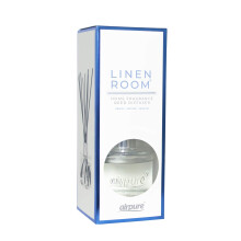 AIRPURE Reed Diffuser, 100ml Oil Set with Sticks, 8X Black Reeds, Continuous Room Scent, Diffusers for Home Use in Living Room, Kitchen or As Bathroo
