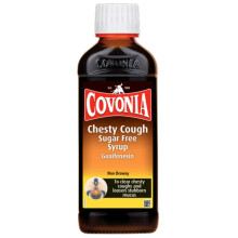 Covonia Chesty Cough Sugar Free Syrup Loosen Chesty Coughs & Troublesome Stubborn Mucus Alcohol Free Suitable For Vegetarians & Vegans For Adults & C