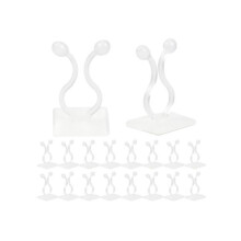 Plantensteunclips (50 stuks) voor klimplanten, zelfklevende muurhaken, voor huisdecoratie.