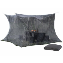 Klamboe - INFACTORY - Vierkant 300x300 cm - Zwart - Buiten - Modern