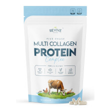 Multi Collagen Protein Capsules - 120 Count - Types I, II, III, V & X - Hydrolysed Grass Fed Bovine, Wild Caught Marine & Free-Range Chicken, Made wi