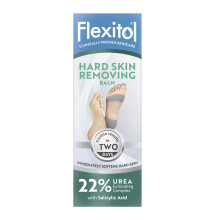 Flexitol Hard Skin Removing Balm, Results in 3 Days, Exfoliates Hard and Dead Skin, Immediately Softens Feet, With Salicylic Acid, 22% Urea, With Gly