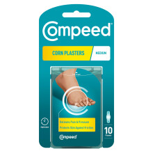 Compeed Corn Medium Size Plasters, 10 Hydrocolloid Plasters, Foot