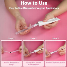 60pcs 5g Disposable Cream Applicators, Gel Pusher, Soft-Tip Applicator Tube, Fits Most Gel Liquid, Comfort Tip Design