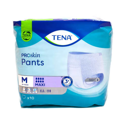 Tena Tena Pants Maxi Size M Disposable Pants, Pack of 10