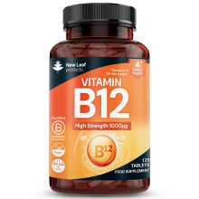 Vitamin B12 High Strength Tablets - 1000mcg Vegan B12 Vitamin