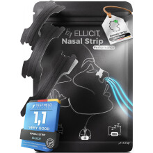 Ellicit Nasal Strips Black, Pack of 30 Premium Nose Strips,