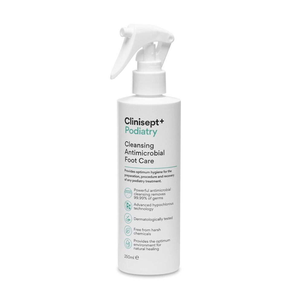 Clinisept Plus Clinisept Podiatry Spray 250Ml - Hypochlorous Acid Spray