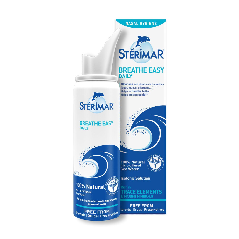 Sterimar Stã©Rimar Breathe Easy Daily - 100 Percent Natural Sea Water Based