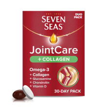 Seven Seas JointCare Plus Collagen, with Omega-3, Glucosamine,