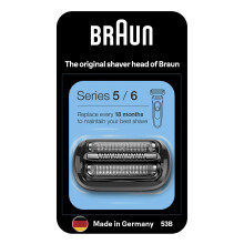 Braun Series 5 Electric Shaver ORIGINAL Replacement Head, Easily Attach Your New Shaver Head, Compatible With All New Generation Series 5/6 Electric