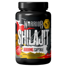 Warrior Shilajit Capsules 120 – 16,000mg 5-in-1 Himalayan Complex with Ashwagandha, Lion’s Mane, Turmeric & Black Pepper – Energy, Vitality, Cog