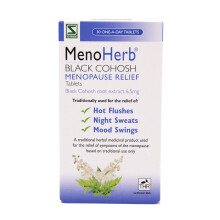 Schwabe Pharma - MenoHerb - Menopause Relief - Black Cohosh Root Extract 6.5mg - Traditionally Used for Hot Flushes, Night Sweats and Mood Swings - 3
