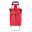 Living And Home Portable 2-Wheel Shopping Trolley, Red 2