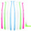 RAYITO 4Pcs Interspace Toothbrush, Soft Single Tufted Toothbrush with 1
