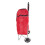 Living And Home Portable 2-Wheel Shopping Trolley, Red 3