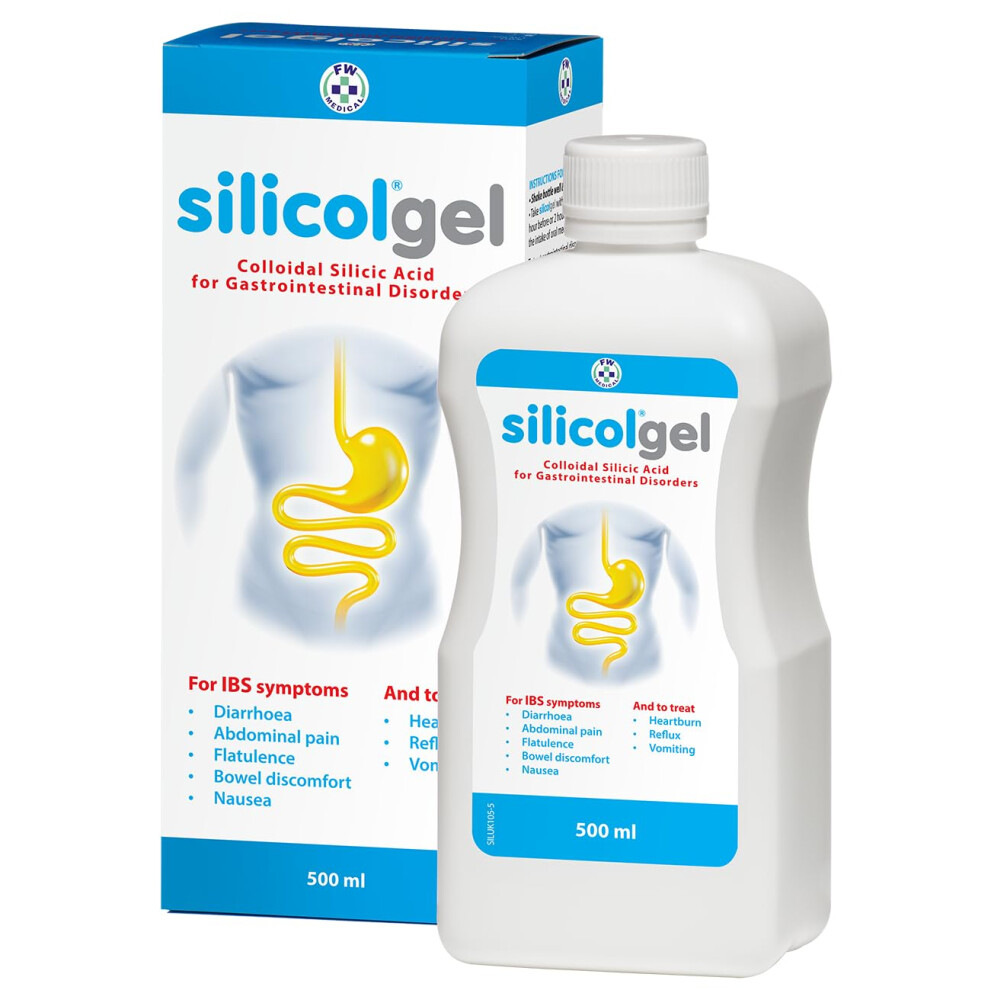 Silicol Silicolgel 500Ml - Clinically Proven Relief For Ibs Symptoms: