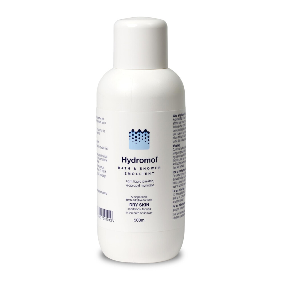 Hydromol Bath And Shower Emollient, 500 Ml