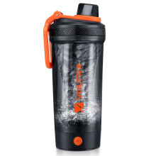 VOLTRX Shaker Bottle, Gallium USB C Rechargeable Electric Mixer, Shaker Cups for Protein Shakes and Meal Replacement Shakes, BPA Free, Made with Trit