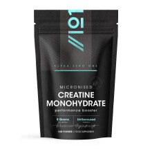 Micronised Creatine Monohydrate Powder 1kg – Unflavoured – Proven to Increase Physical Performance – Resealable and Recyclable Pouch by Alpha01